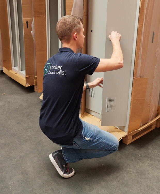 Montage lockerkasten