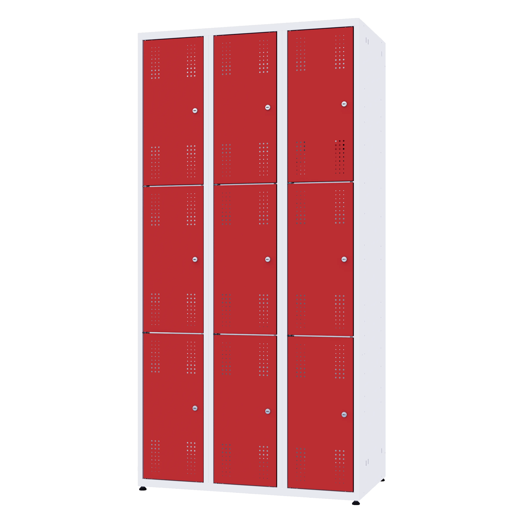 Politie en brandweer lockers