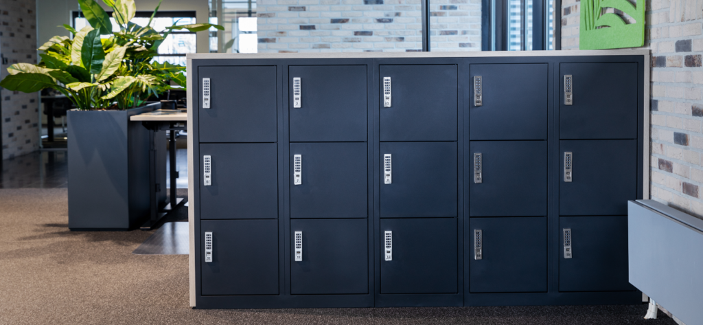 Kantoorinrichting en lockers voor Ecotec Ecological Products