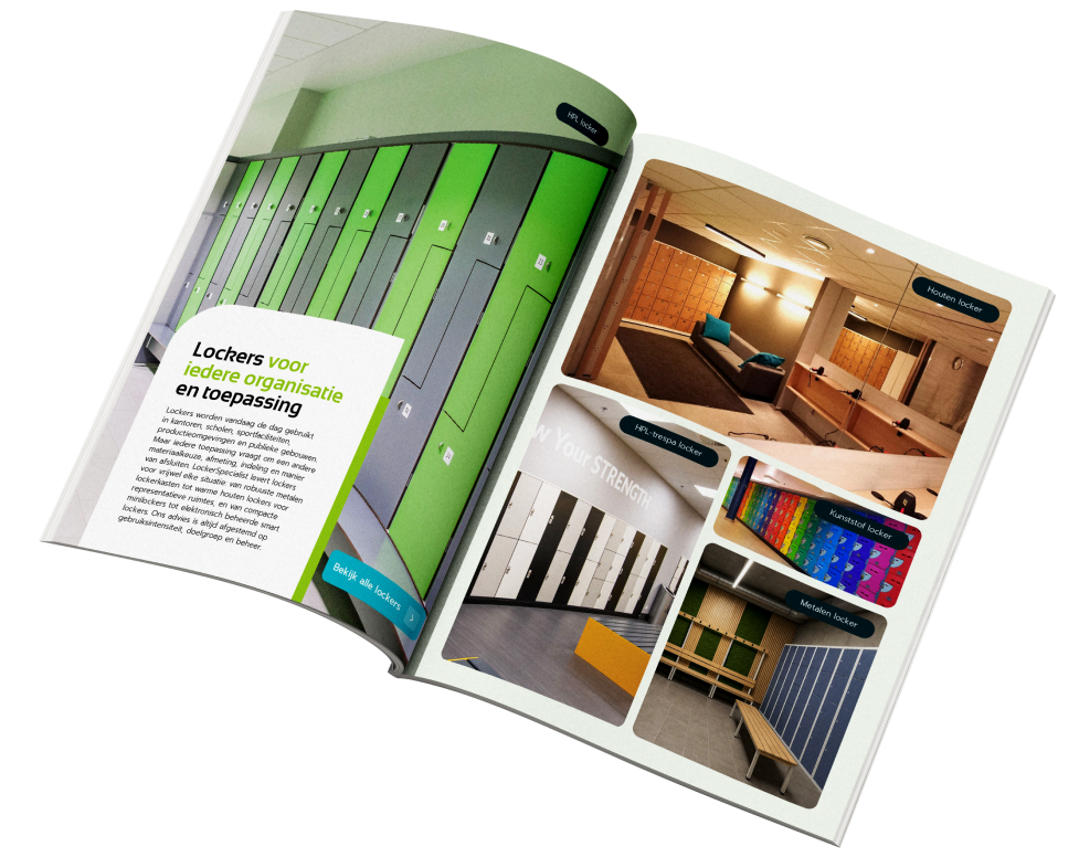 Lockerspecialist brochure mockup
